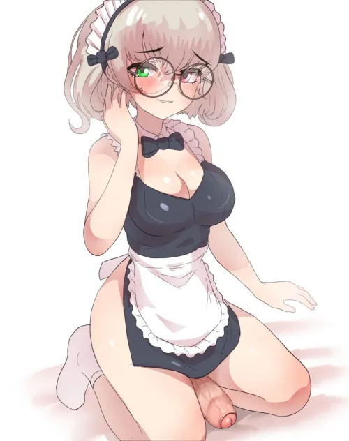 Maid with big glasses (ohthicc) [maplestory] Thumbnail