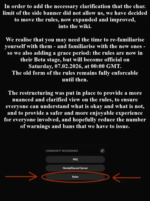 [MAJOR ANNOUNCEMENT] Rules Restructuring and Relocation Thumbnail