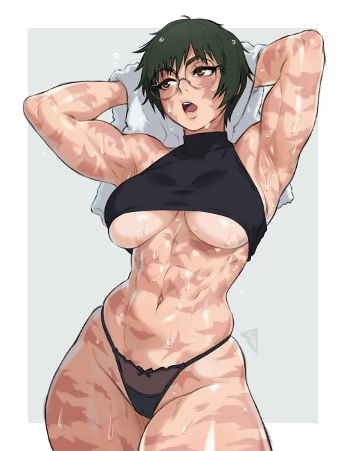Maki after training (godlessrat) Thumbnail