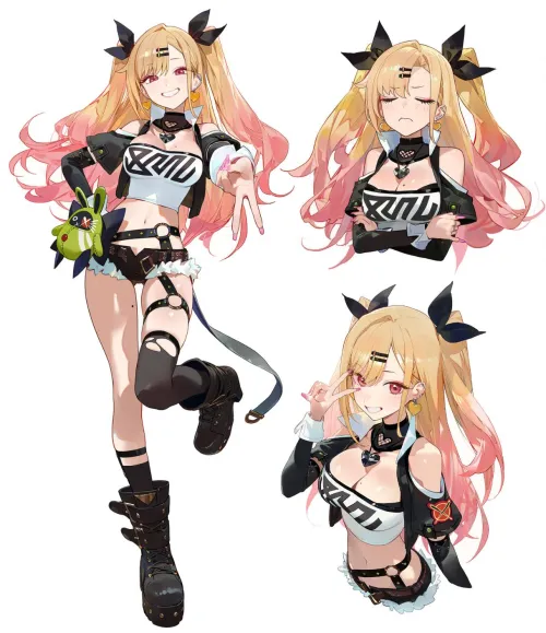 Marin does a Nico Demara cosplay (drowsy_sheep) Thumbnail