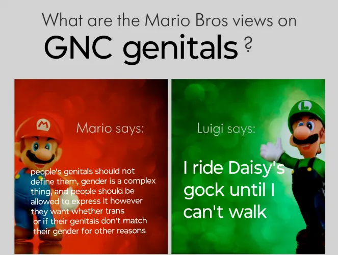 Mario and Luigi are allies in... different ways Thumbnail
