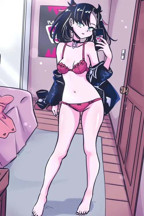 Marnie's Bikini Selfie [Pokemon] Thumbnail