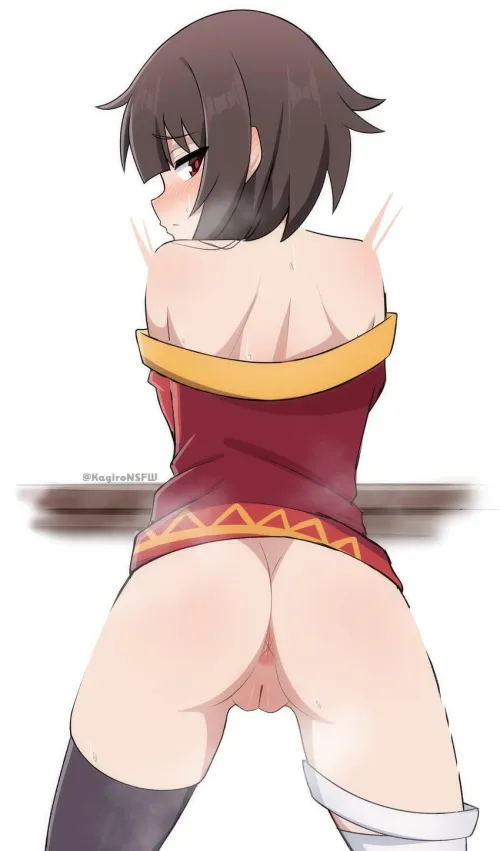 Megumin from behind Thumbnail