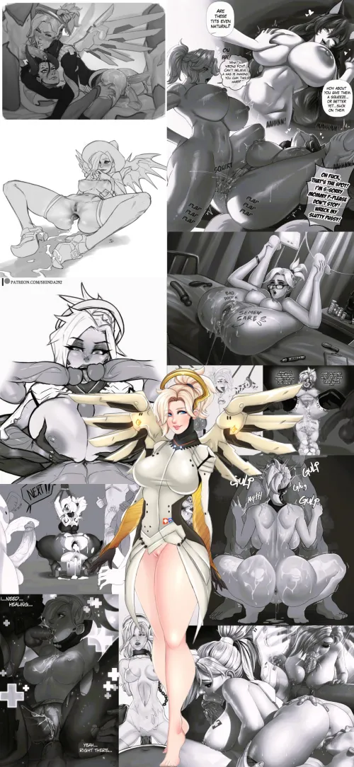 Mercy Hentai Wallpaper (Lawzilla) Thumbnail