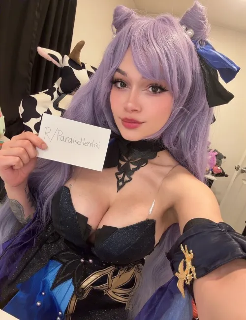 Mi cosplay de Keqing, espero que les guste Thumbnail