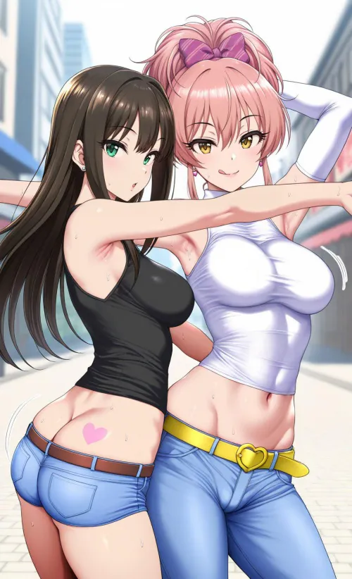 Mika w/ Rin [Idolmaster] Thumbnail