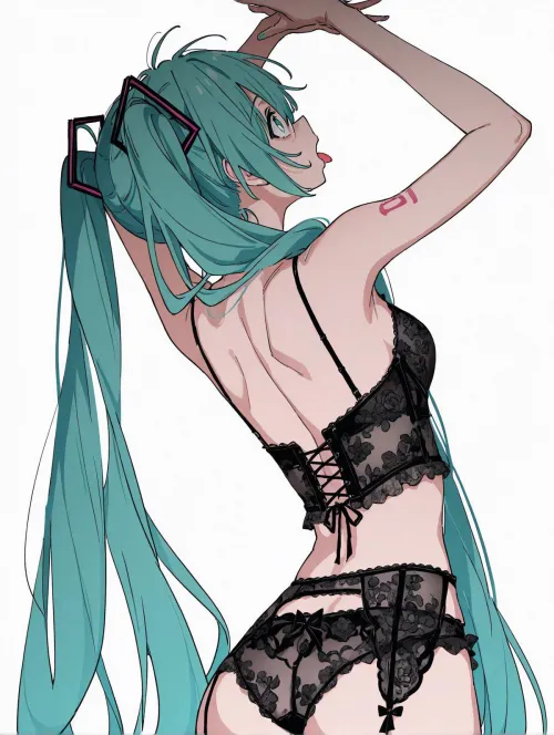 Miku in lingerie Thumbnail