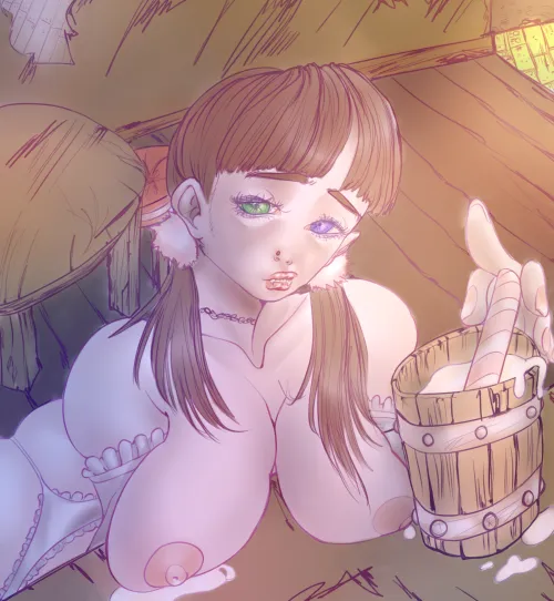 milkmaiden's liquid gold -- my first nsfw Thumbnail