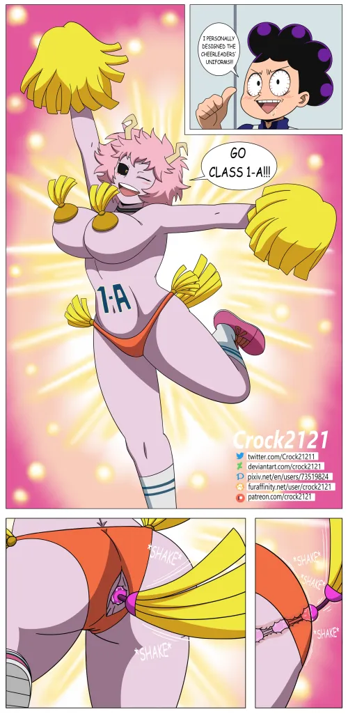 Mina Ashido cheering on her class (crock2121) Thumbnail