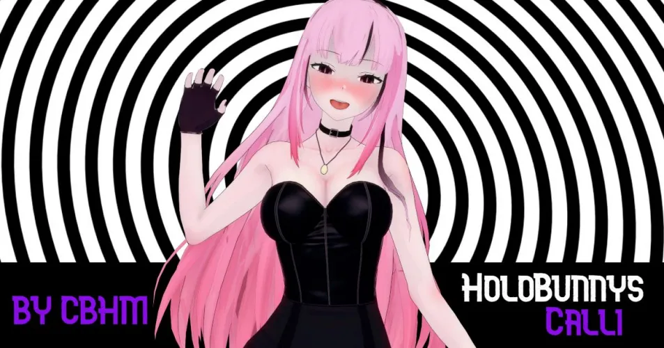Mind Control Bunny girl Comic Featuring Mori Calliope of Hololive Thumbnail
