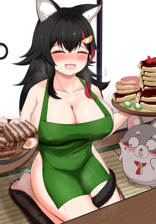 Mios naked apron [Hololive] Thumbnail