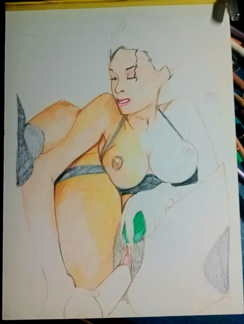 Miss B nasty artwork by Mr . ANONYMOUS (work in progress) Thumbnail