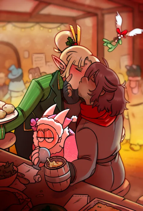 Miss Kobold's Christmas at the Tavern (DarkChibiShadow) Thumbnail