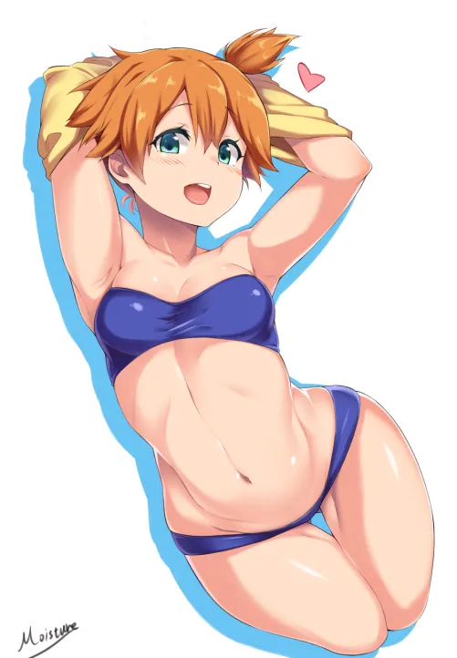 Misty ready to enter the pool by (Moistchichi) Thumbnail