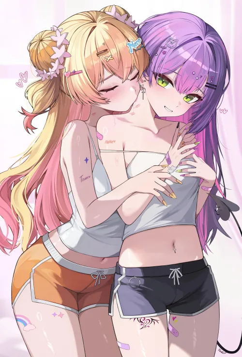 Momosuzu Nene x Tokoyami Towa [Hololive] Thumbnail