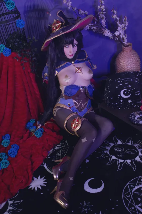 Mona cosplay by me (Shiroktsne) Thumbnail