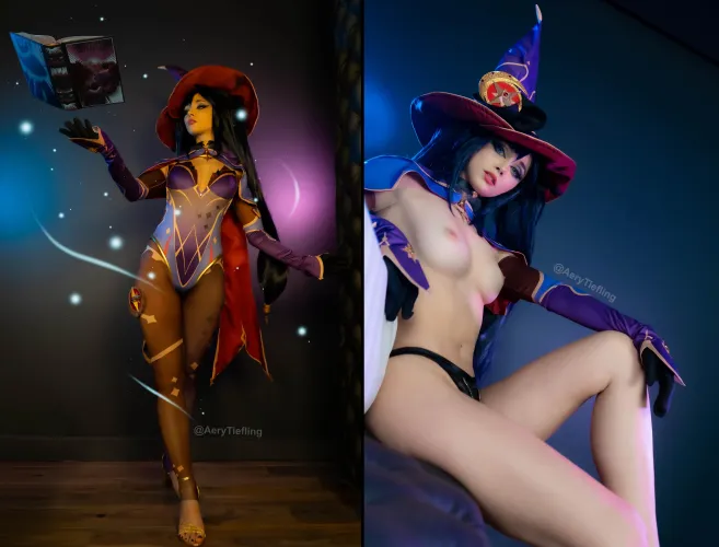 Mona from Genshin Impact by Aery Tiefling [OC] Thumbnail