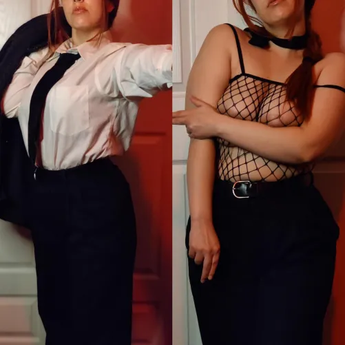 More Makima cosplay by me (Ari Peach) Thumbnail