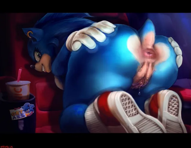 Movie Sonic opens her Butthole Thumbnail