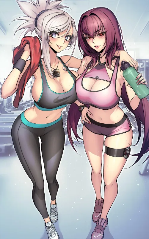 Musashi & Scathach [Fate/GO] Thumbnail