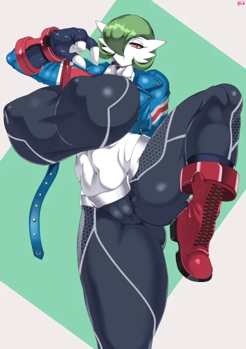 Muscular Gardevoir as Cammy White cosplay (wirberlwind) Thumbnail