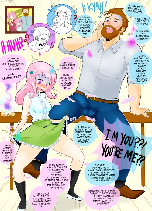 My daughter and I have been arguing a lot lately; it's about her future, and everything is difficult because she doesn't want to talk to me. I ordered us food, and she ate it silently. When I opened the fortune cookie, we both fainted. When I opened my Thumbnail