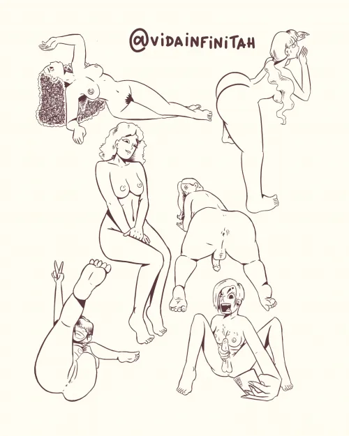 My first NSFW study in 2022 by me Thumbnail