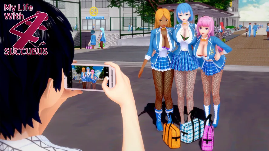 My Life With 4 Succubus v0.100 Public Release! Thumbnail