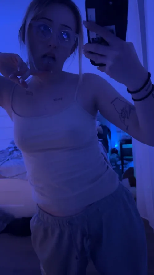 My nipple piercing are beginning to be licked by someone Thumbnail