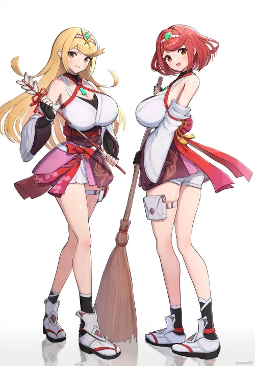 Mythra and Pyra (Gonzarez) Thumbnail