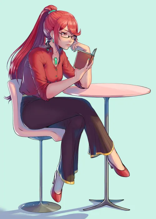 Mythra on break (IssyCake) Thumbnail