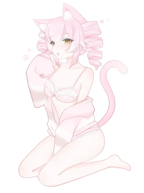 [myuupwurin] *yawn* pet me? Thumbnail