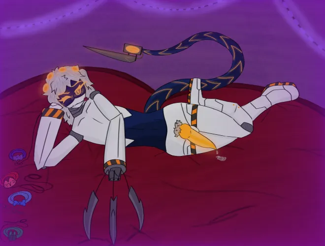 N being a cornball attempting to seduce Uzi after reading freaky literature. Thumbnail