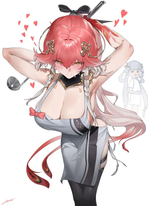 Naked apron Changli [WuWa] Thumbnail