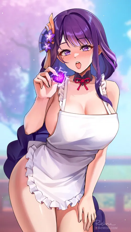 Naked apron Raiden (By Reine) Thumbnail