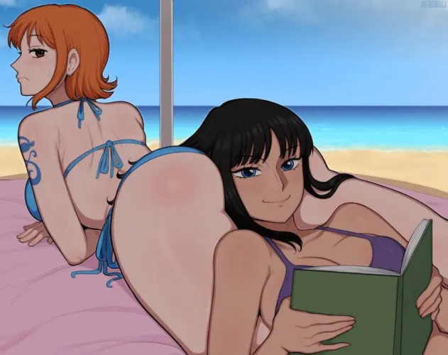 Nami and Nico At The Beach (Afrobull) Thumbnail