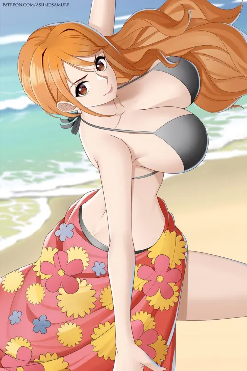 Nami At The Beach (Aslind Samure) Thumbnail