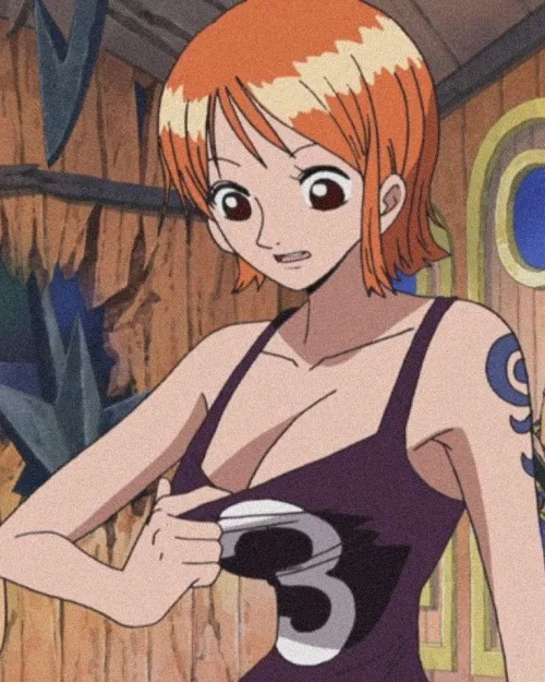 Nami can't believe how big they are [One Piece] Thumbnail
