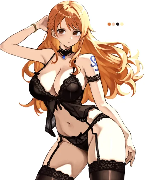 Nami In Lingerie (Kasumi_Roku) Thumbnail