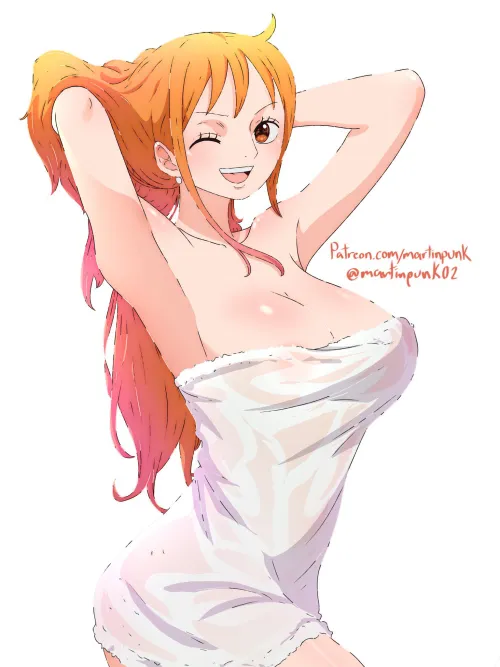 Nami In Towel (MartinPunk) Thumbnail