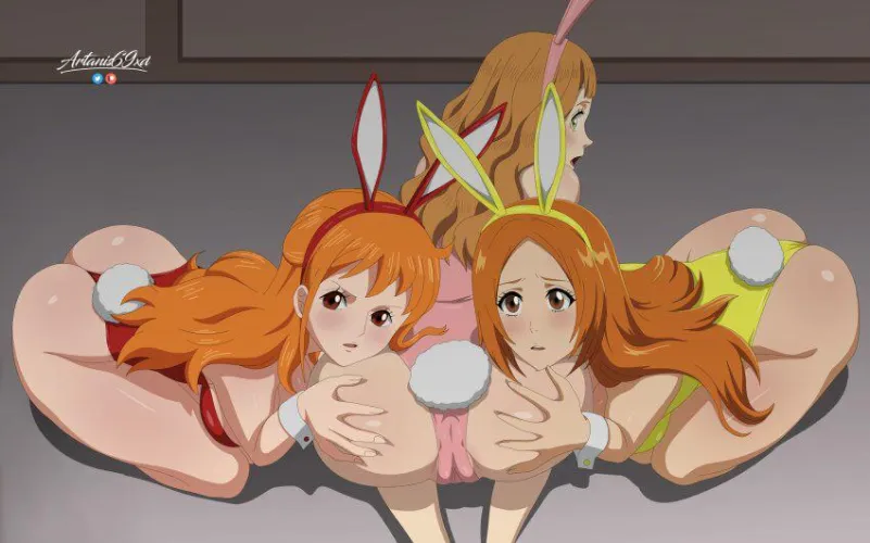 Nami, Mimosa, and Orihime Get Along Well (by artanis69) Thumbnail