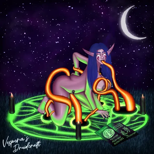 Night Elf Tentacle Summoning (vesperasdruidcraft) Thumbnail