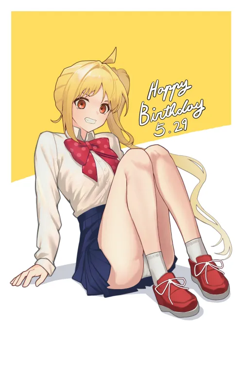 Nijika Enjoying Her Birthday Thumbnail