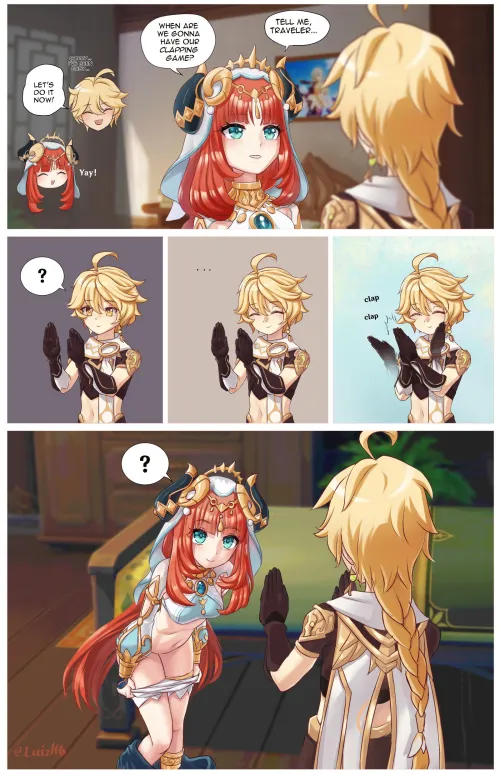 Nilou wants to play a clapping game Thumbnail