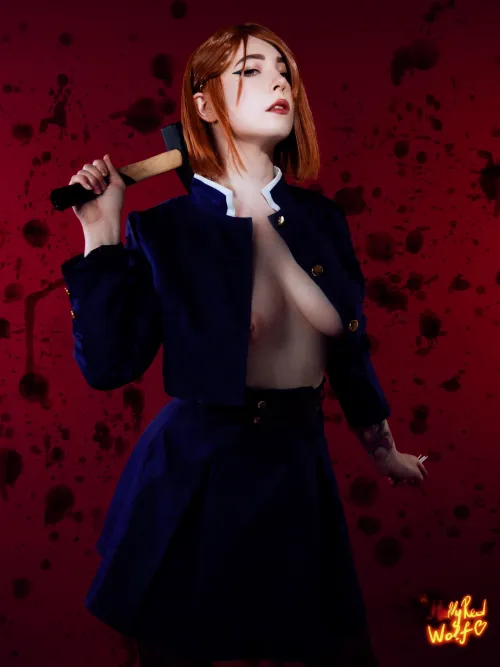 Nobara Kugisaki from Jujutsu Kaisen by Mollyredwolf Thumbnail