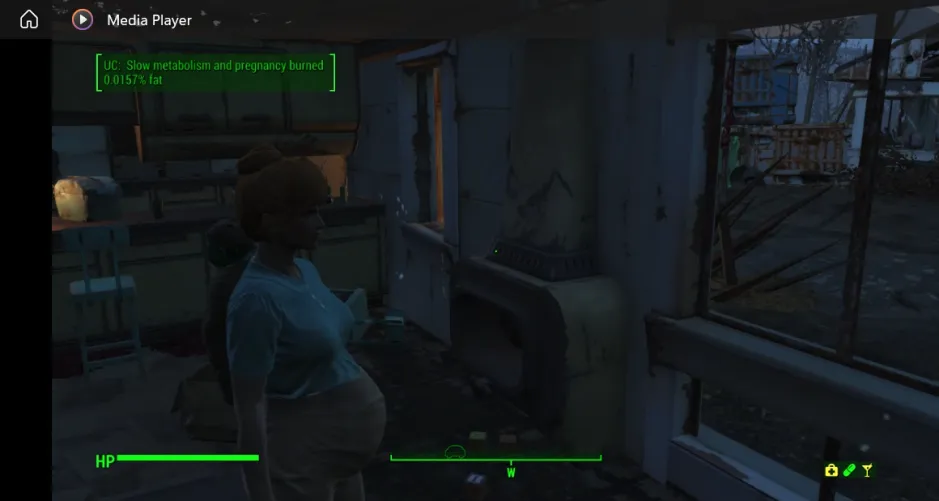 Nora and her green wasteland offspring  Thumbnail