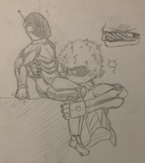 Not cannon, but peak anyways (my characters) Thumbnail