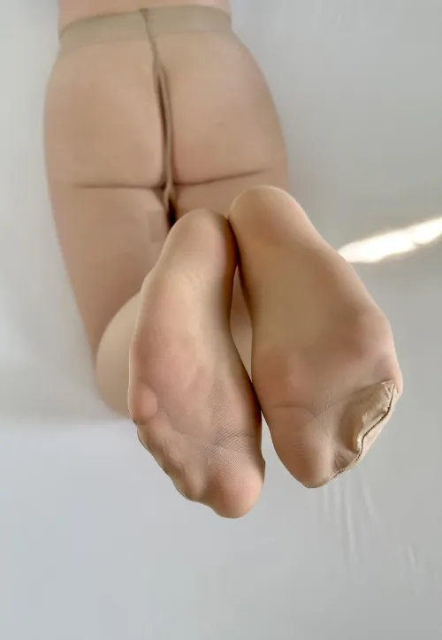 Nothing beats my nylon soles and booty! Thumbnail