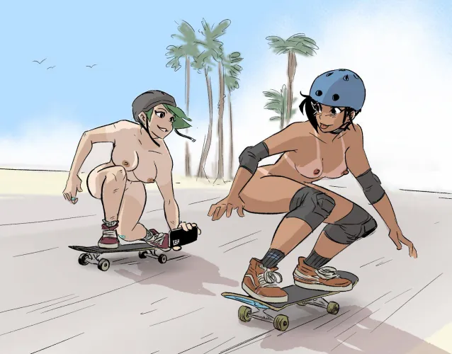 Nude Skateboarding Thumbnail
