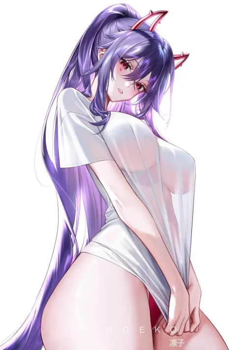Numi pulling her shirt down [Indie VTuber] Thumbnail